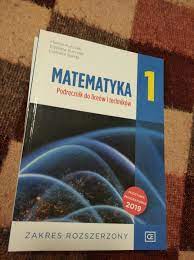 Podręcznik szkolny Matematyka 1. Liceum i Technikum. Podręcznik Klasa 1.  Zakres Rozszerzony - Ceny i opinie - Ceneo.pl