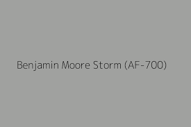 Benjamin Moore Storm Af 700 Color Hex