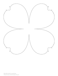Rose Flower Template Printable A4 Flower Template To Print