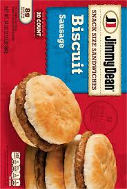 snack size biscuit breakfast sandwiches