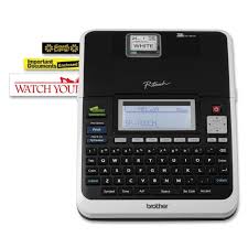 Brother P Touch Pt 2730vp Electronic Label Maker Black White 1