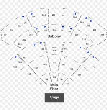 Seat Number Rosemont Theater Seating Chart Png Image With
