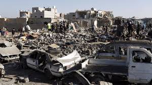 Image result for yemen destroyed