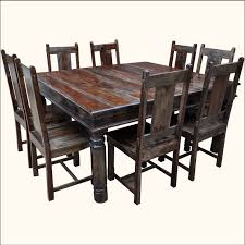 Download this free vector about set of chairs and tables, and discover more than 10 million professional graphic resources on freepik. Large Solid Wood Square Dining Table Amp Chair Set Square Dining Room Table Dining Table Chairs Furniture Dining Table