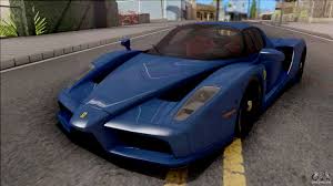 Customised your gta sa android game with. Ferrari Enzo 2002 Blue For Gta San Andreas