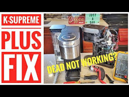 how to fix keurig k supreme plus coffee