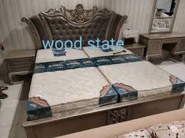 Sheesham Wood Wooden Double Bed King