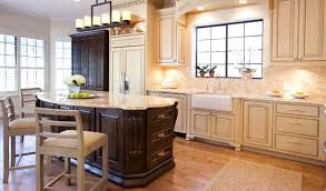 cream kitchen cabinets designs