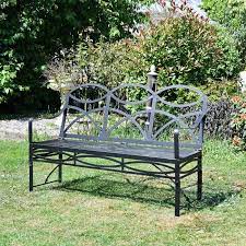 The Dudley Wrought Iron Garden Bench