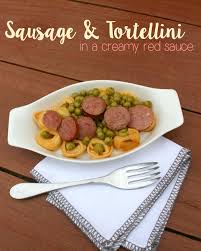 one pot meal sausage and tortellini in