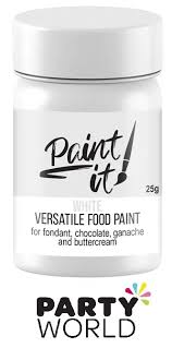 Versatile Food Paint 25g White