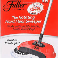 cordless hard floor manual roto sweeper
