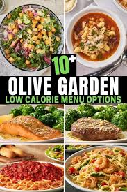 10 lowest calorie olive garden orders