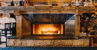 wood fireplace to gas