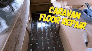 caravan floor repair luner clubman