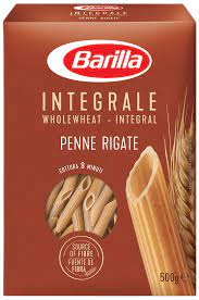 whole wheat penne rigate barilla pasta