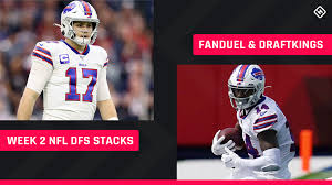 What does the perfect lineup for week 2 look like? Week 2 Nfl Dfs Stacks Best Lineup Picks For Draftkings Fanduel Tournaments Cash Games Sporting News