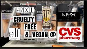 vegan free at cvs makeup
