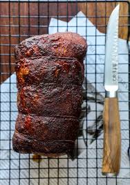 how to smoke a pork loin roast