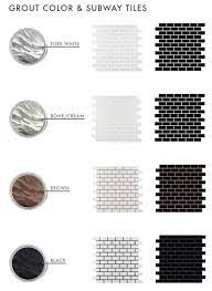 grout color can make to your tiles