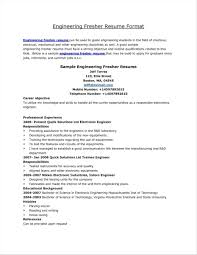 Sample Resume For Fresh Graduate Electrical Engineer Valid Resume