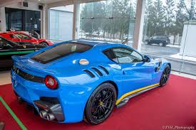 Maybe you would like to learn more about one of these? Blue Ferrari F12 Tdf Spotted In Luxembourg The Supercar Blog