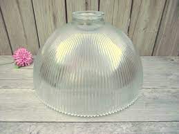Industrial Holophane Glass Shade