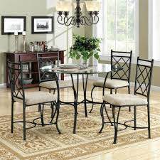 Dining Room Table Set Round Glass
