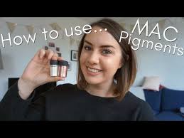 how to use mac pigments tan and