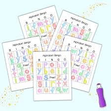 free printable lowercase alphabet bingo