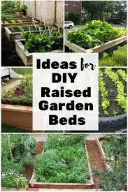 Ideas For Diy Raised Garden Beds The