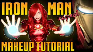 iron man makeup tutorial you