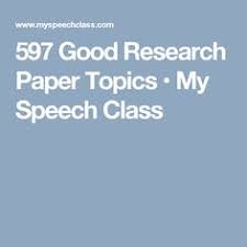 History      Possible Topics for the Research Paper 