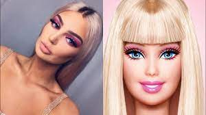 barbie transformation make up tutorial