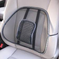 Nordic Car Seat Cover Chair Massage Back Lumbar Support Mesh Ventilate Cushion Pad