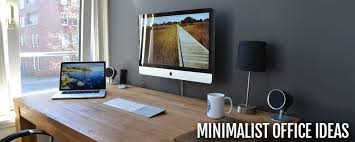 Products that can be delivered to your door. 5 Minimalist Home Office Tips To Improve Productivity