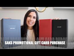 saks promotional gift card purchase
