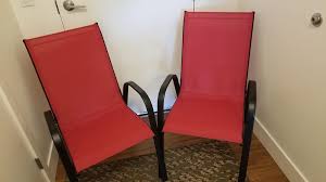 Patio Sling Chairs Brand New For