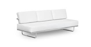 Le Corbusier Lc5 Sofa Leather White