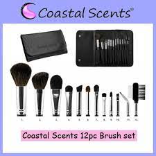 coastal scents 12 piece brush set