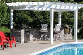Pergola Placement Attaching Over A