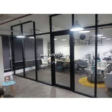 Front Aluminium Frame With Glass L