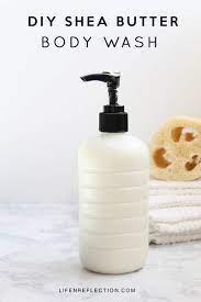 make your own creamy homemade body wash
