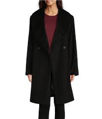 Dkny Plus Size Shawl Collar Belted Wrap