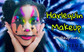 harlequin makeup personal challenge