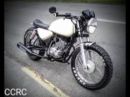 bajaj boxer 150cc cafe racer custom