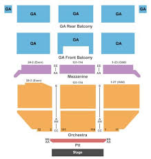 saban theatre seating chart