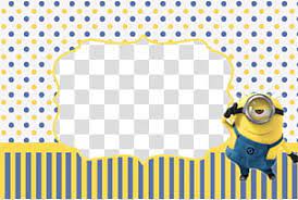 minion frame transpa background png