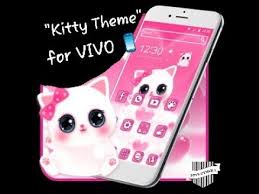 Dimana pada layar lock screen ini akses ke aplikasi dan sentuhan diblokir. Vivo Phone Theme Pink Kitty Themes By Tech Nick