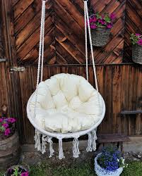 Hanging Chair And Soft Pillow Set Boho